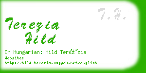 terezia hild business card